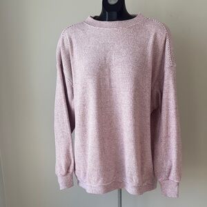 Aerie Blush Crew Neck Sweater